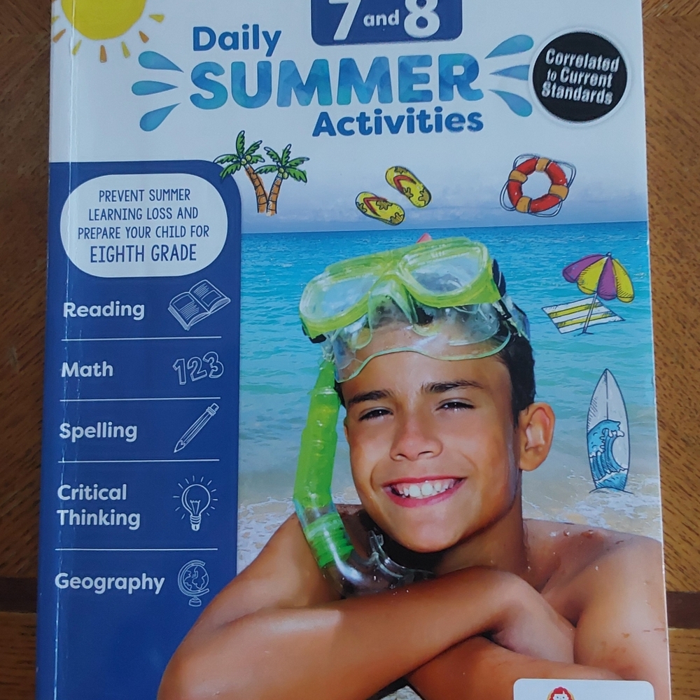 Evan-Moor Daily Summer Activies (Grades 7 & 8)